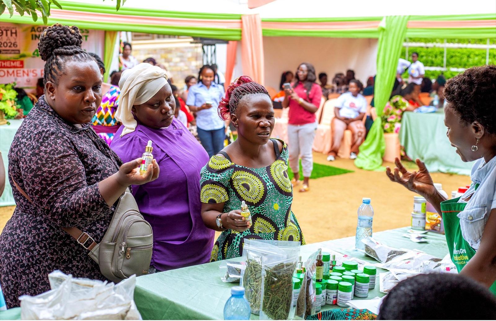 Herbal teas, oils and honey from our women-led enterprises